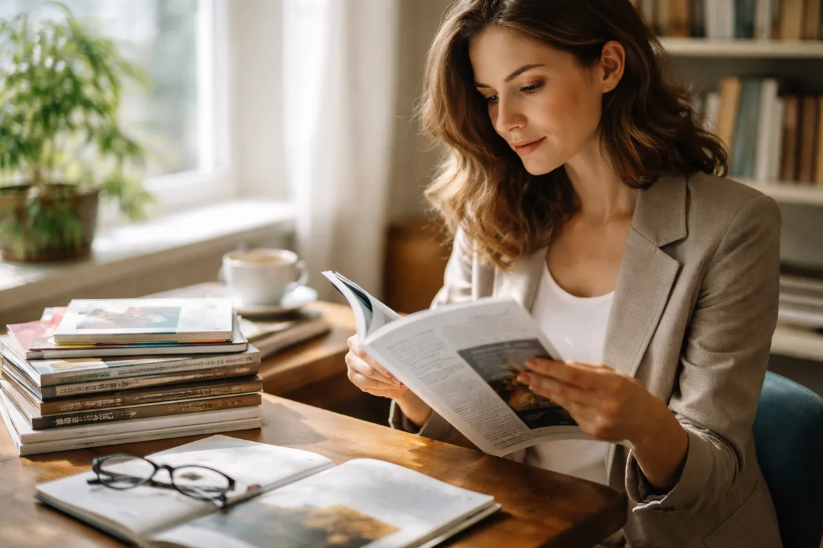 Comment la lecture de revues littéraires enrichit-elle notre compréhension du monde ?