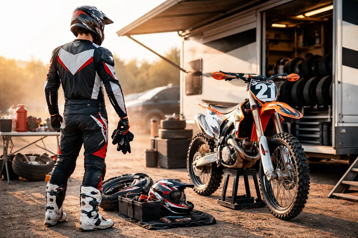 Comment se préparer pour une compétition de moto efficacement